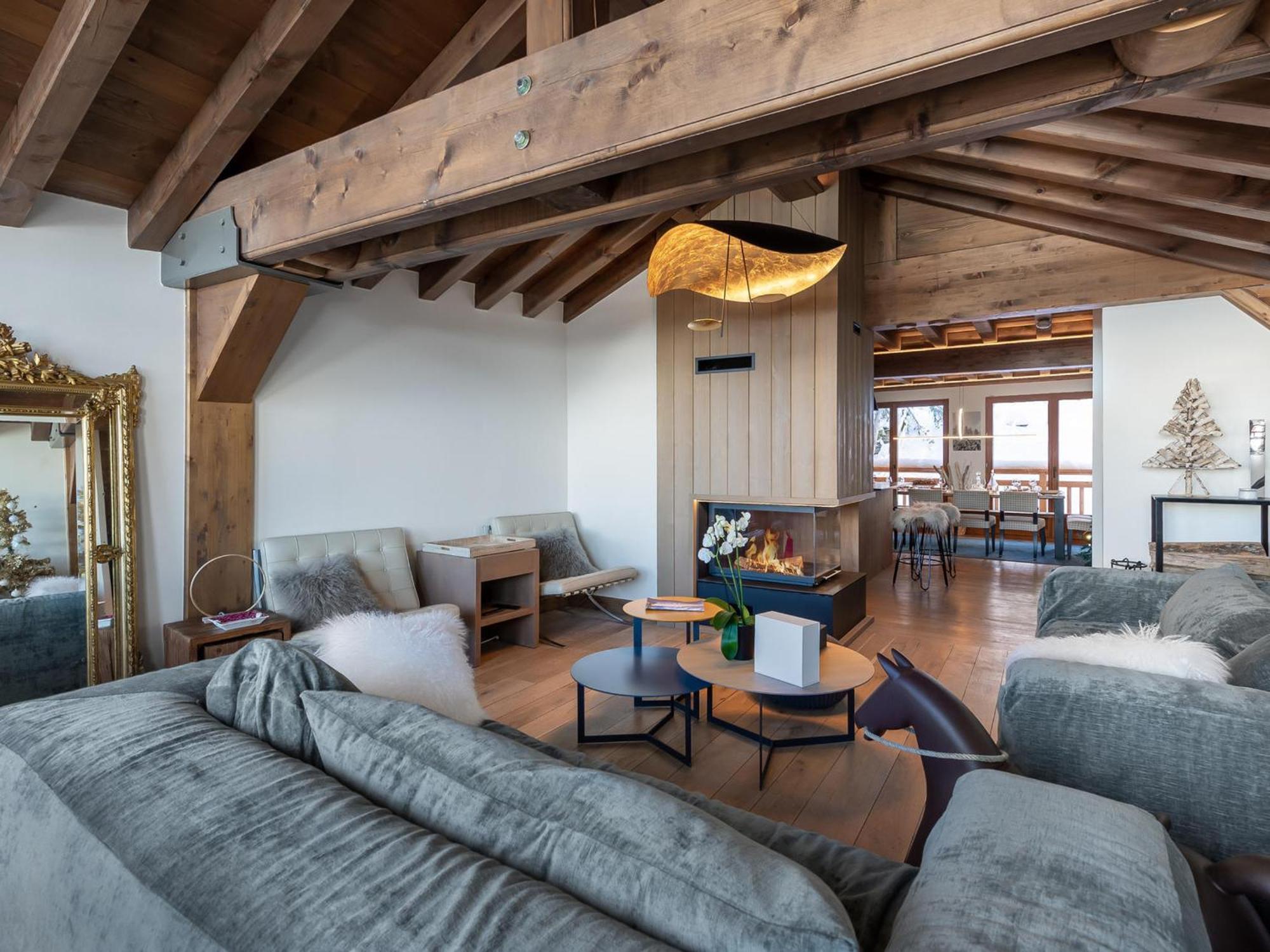 Chalet Entierement Renove Au Centre De Courchevel Village, Ideal Pour 10 Adultes Et 4 Enfants - Fr-1-562-50 Exterior photo